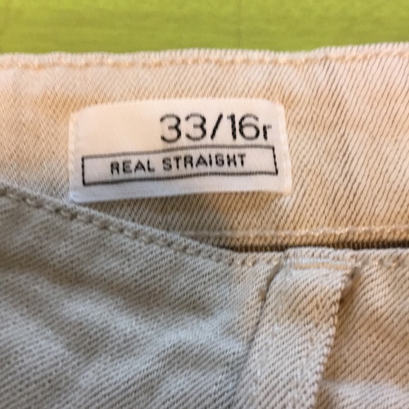 Gap 1969 Jeans. 33/16R. Never Worn. - Picture 2 of 5